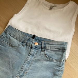 Skinny Light Blue Jeans